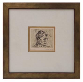 Ets van Belgische kunstenaar Georges Averhals