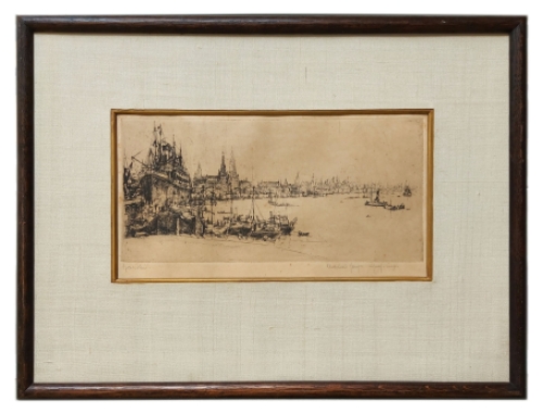 Ets van Belgische kunstenaar Georges Averhals