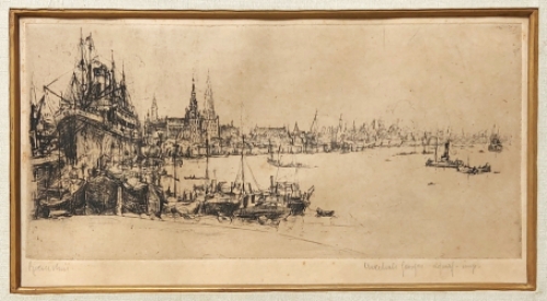 Ets van de Belgische graficus Georges Averhals kopen