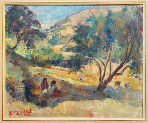 Een schilderij van Georges Steel  kopen