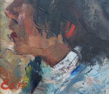 Klein schilderij van Joris Steel kopen