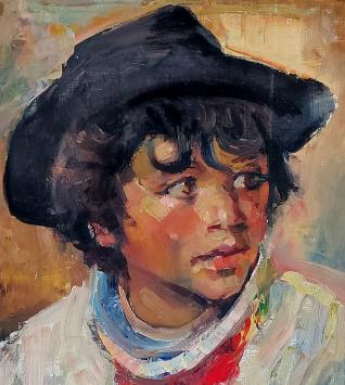 Klein schilderij van Joris Steel kopen
