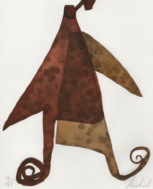 Kunstwerkje van de Belgische kunstenaar Reinhoud D\'Haese