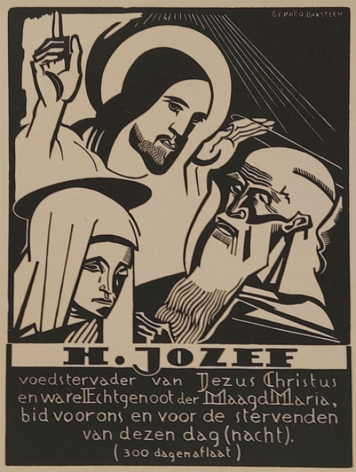 Belgische kunstenaar Gerard Baksteen