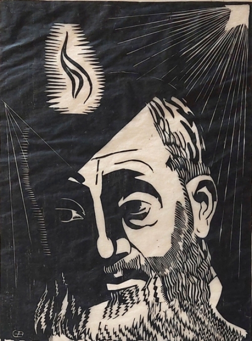 Belgische kunstenaar Gerard Baksteen