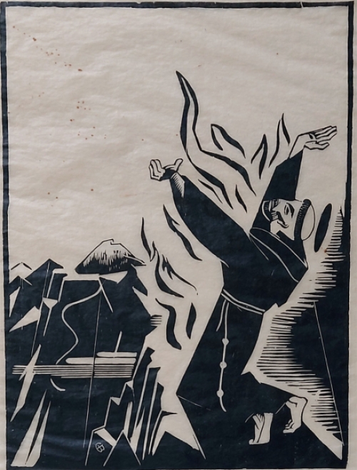 Belgische kunstenaar Gerard Baksteen