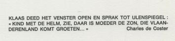 Klaas deed het venster open en sprak  17/100