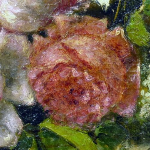 Schilderij van de Deense schilder Gerhard Blom uit 1890