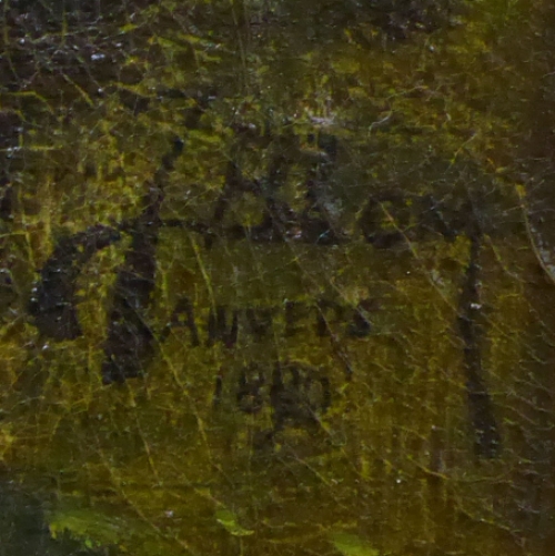 Bloemenstilleven Anvers 1890