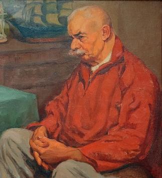 De kunstschilder Germain Hadermann
