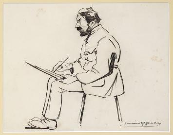 Tekening van Germaine Hagemans