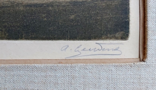 Biddend aan het altaar 107/300