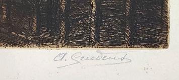 Biddend in de sacristie 184/300