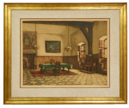 La salle de conseil Á  Damme