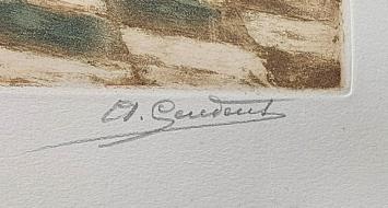 Een grafisch kunstwerk van Albert Geudens kopen