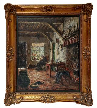 Schilderij van de Mechelse kunstenaar Albert Geudens kopen