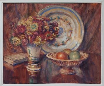 Schilderij van Mechelse kunstenaar A. Geudens