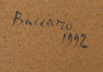Scatola con scrittura e altre cose 1992
