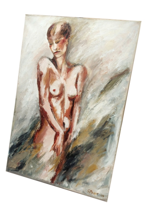 De bezinning naakte dame 2009