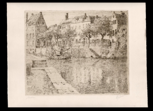 Ets van de Belgische kunstenaar Victor Olivier Gilsoul kopen