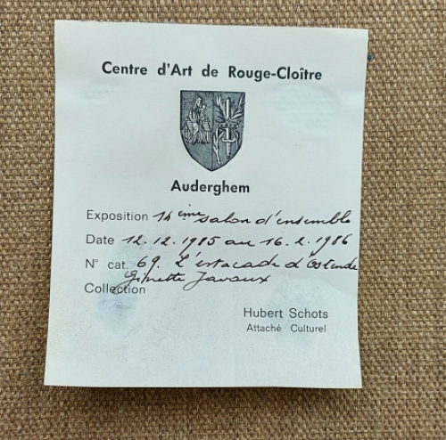 Het staketsel in Oostende (+/- 1985)