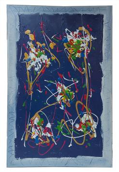 Abstract schilderij kopen van de Belgische kunstenaar Glenn Vandesande