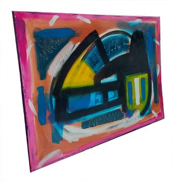 Modern abstract kunstwerk
