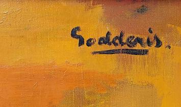 Expressionistisch kunstwerk van de kunstschilder Jack Godderis