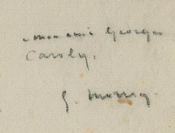 Belgische tekenaar George Morren