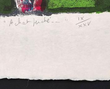 Achat perché  IX/XXV