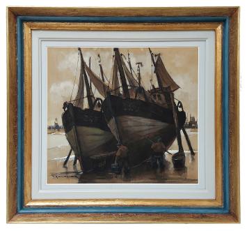 Schilderij van de Belgische kunstschilder Jules Gonthier kopen
