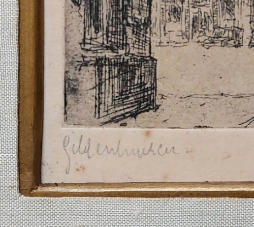 Droge naald, Gildenhuizen