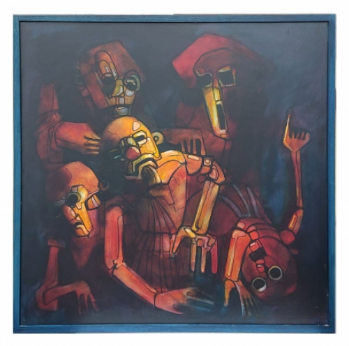 Schilderij van de Belgische kunstenaar Rafael Gorsen kopen
