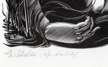 Grafisch kunstwerkje épreuve d'artiste
