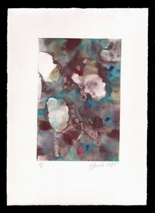 Gemengde techniek van de Gentse kunstenaar Gustaaf Prils