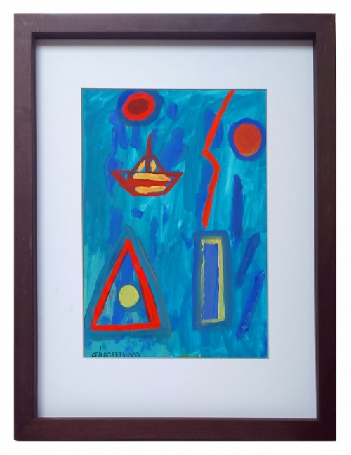 schilderij van de Belgische schilder Gratien Dendooven