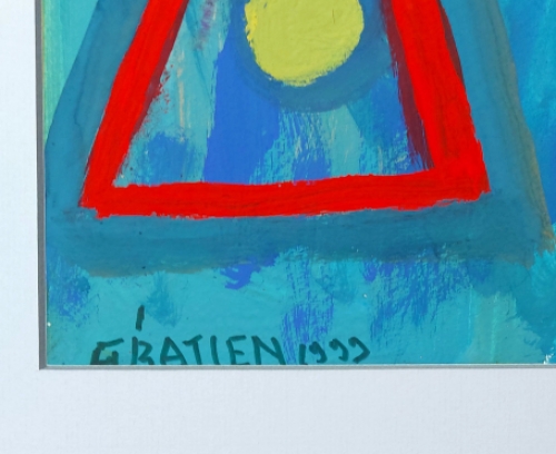 Schilderij van de Belgische kunstschilder Gratien Dendooven