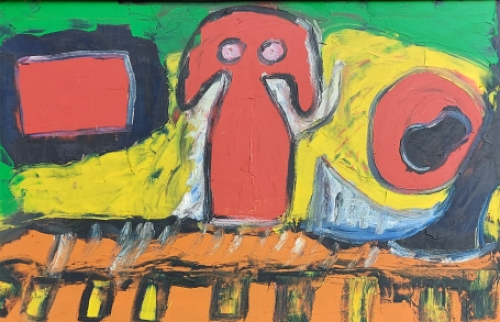 Schilderij van de Belgische schilder Gratien Dendooven  kopen