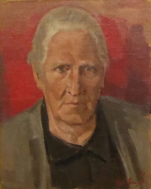 De Belgische schilder Antoon Luyckx