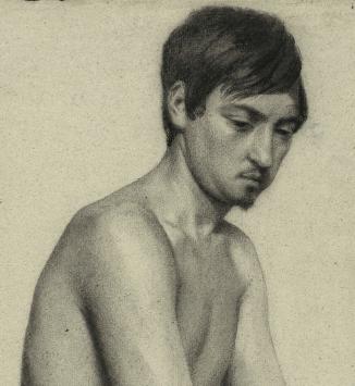 Tekening uit de 19de eeuw kopen