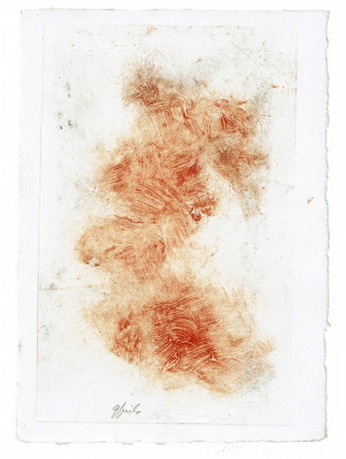 Litho van de Gentse kunstenaar Gustaaf Prils 