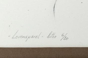 levensparel - litho 6/20