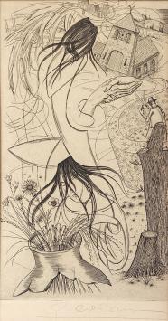 Burijngravure van Gustaaf De Bruyne, Mystisch