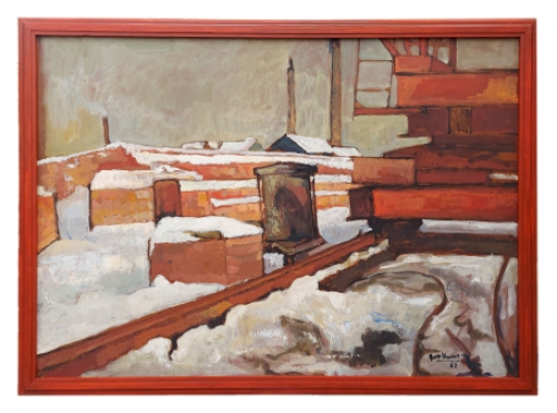 Schilderij van de Boomse kunstenaar Gust Verelst kopen