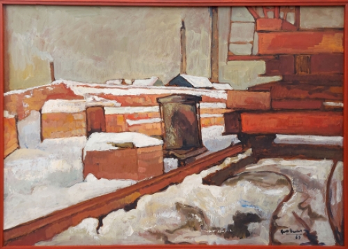 De Belgische kunstschilder Gust Verelst