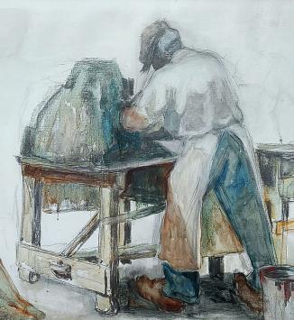 Schilderij uit 1967 van Gust Verelst aankopen