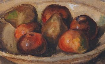 Aquarel, stilleven van G. Verelst