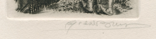 Gustaaf De Bruyne met een gravure uit de dierenriem