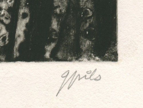 Grafiek kopen van de Belgische kunstenaar Gustaaf Prils