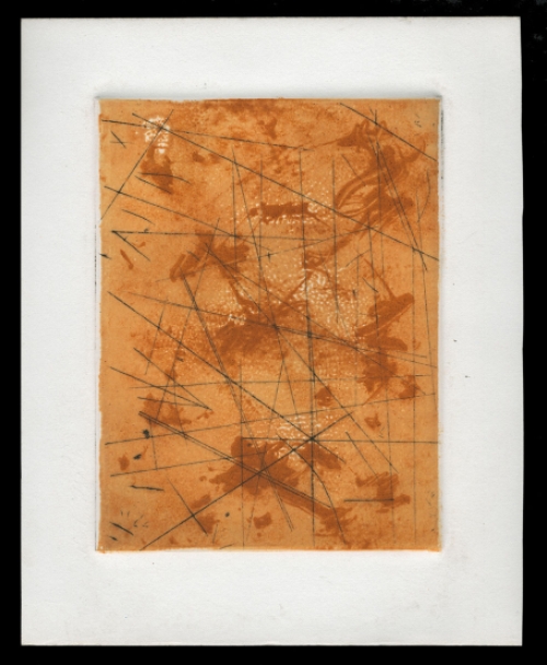 Grafisch werkje van de Gentse kunstenaar Gustaaf Prils